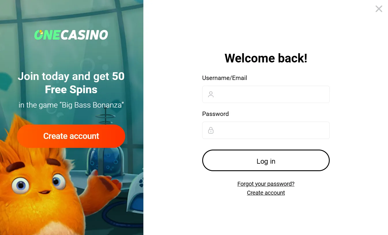 One Casino Registration